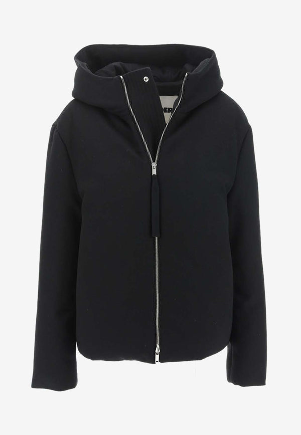 Jil Sander Oversized Cashmere Padded Jacket Black J52AF0001_J35006_001