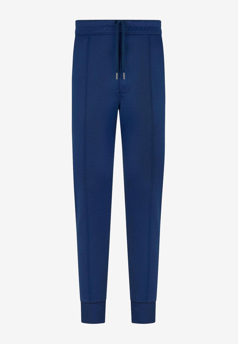 Tom Ford Drawstring Track Pants JAL005-JMN001S23 HB745 Blue