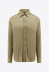 Tom Ford Long-Sleeved Silk Shirt JBL009-JMS003F23 FG795