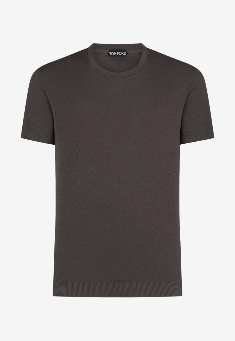 Tom Ford Classic Crewneck Short-Sleeved T-shirt JCS003-JMT001S23 IG720