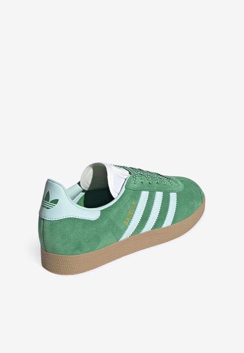 Adidas Originals Gazelle Suede Sneakers Green JH7218LE/Q_ADIDS-GR