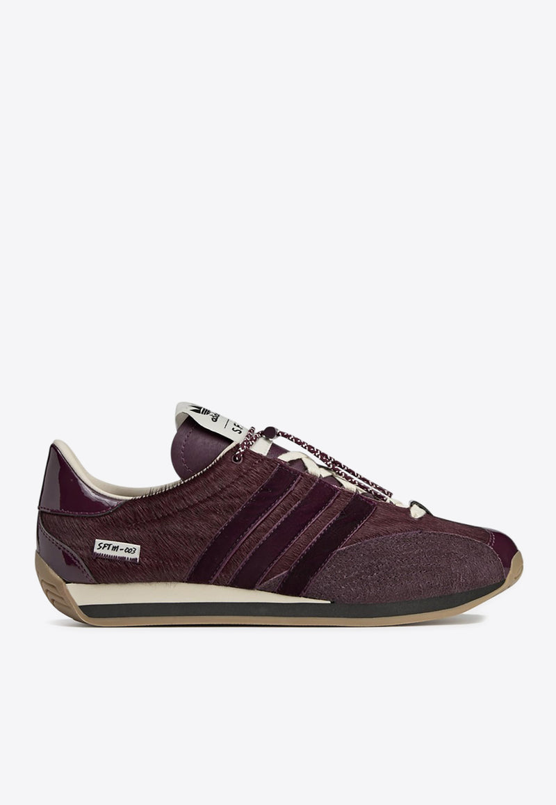 Adidas X Song For The Mute Country OG Suede Sneakers

 Burgundy JH9011LE/P_ADIST-MC