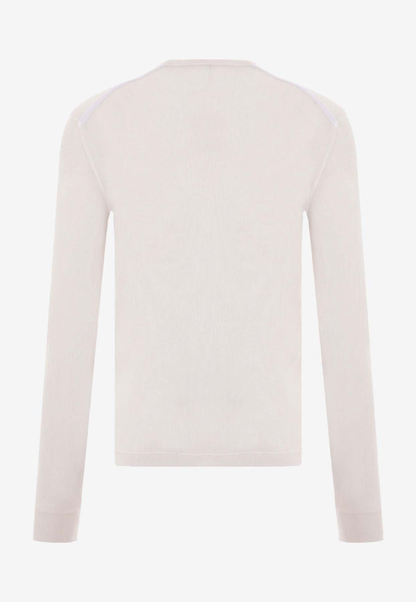 Tom Ford Long-Sleeved Ribbed T-shirt JHL005-JMT003F23 AW003