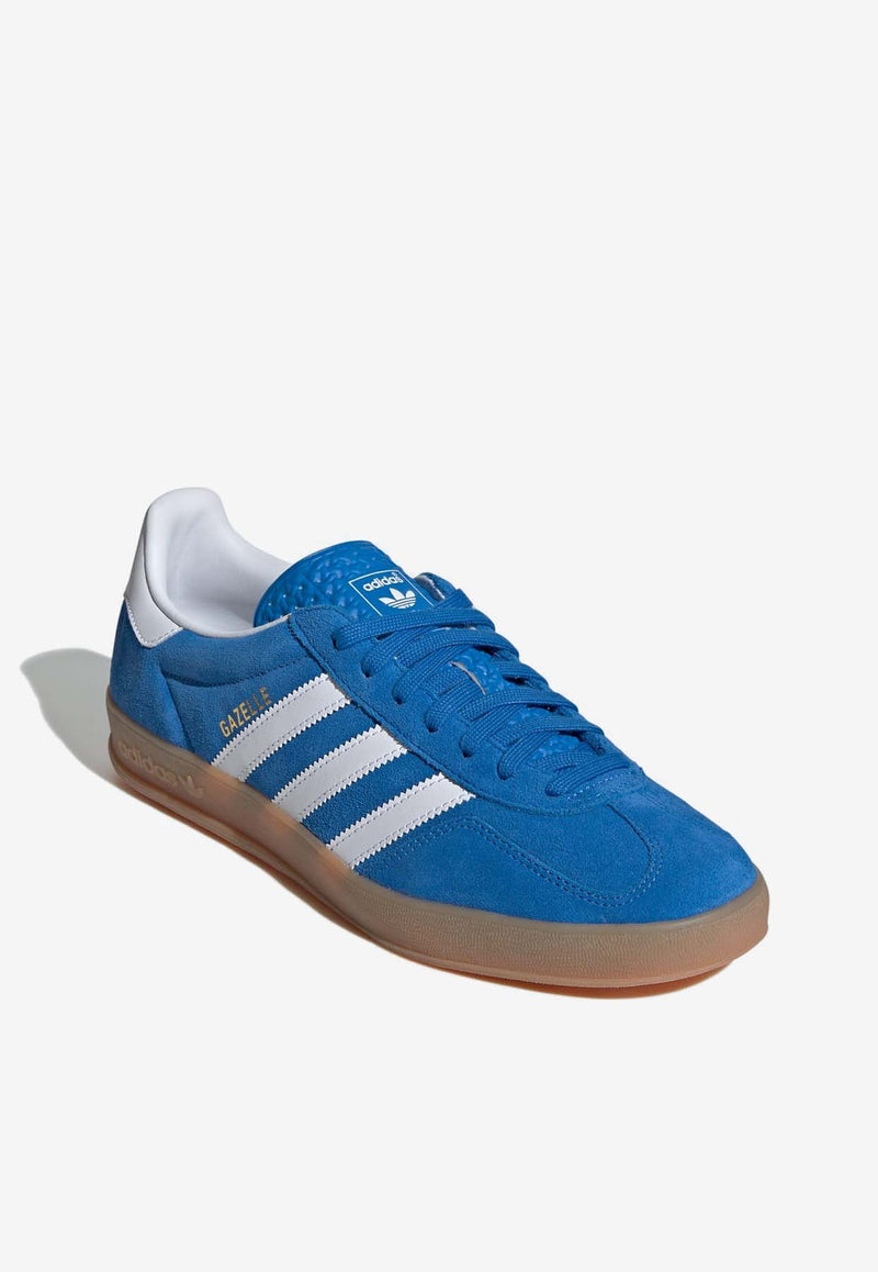 Adidas Originals Gazelle Indoor Low-Top Sneakers JI2061BLUE