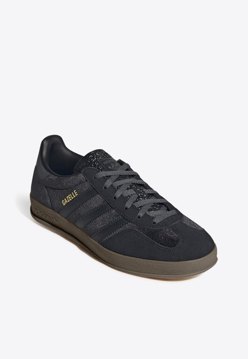 Adidas Originals Gazelle Indoor Suede Sneakers Black JI2712LE/Q_ADIDS-CB