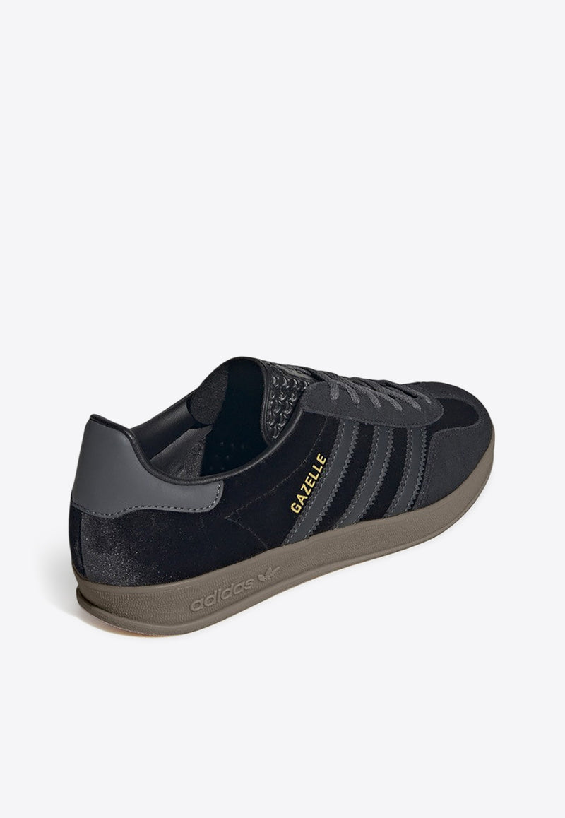 Adidas Originals Gazelle Indoor Suede Sneakers Black JI2712LE/Q_ADIDS-CB