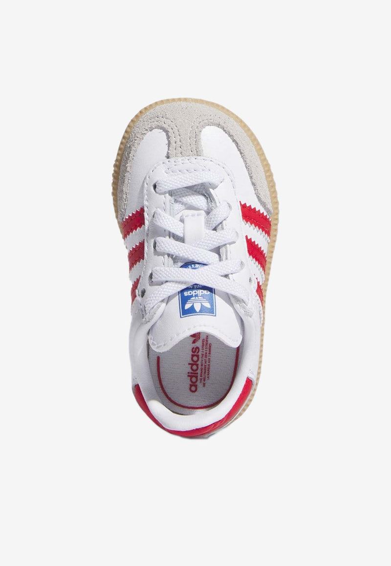 Adidas Kids Babies Samba OG Low-Top Sneakers White JI4467LE/P_ADIDS-WR