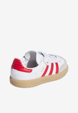 Adidas Kids Babies Samba OG Low-Top Sneakers White JI4467LE/P_ADIDS-WR