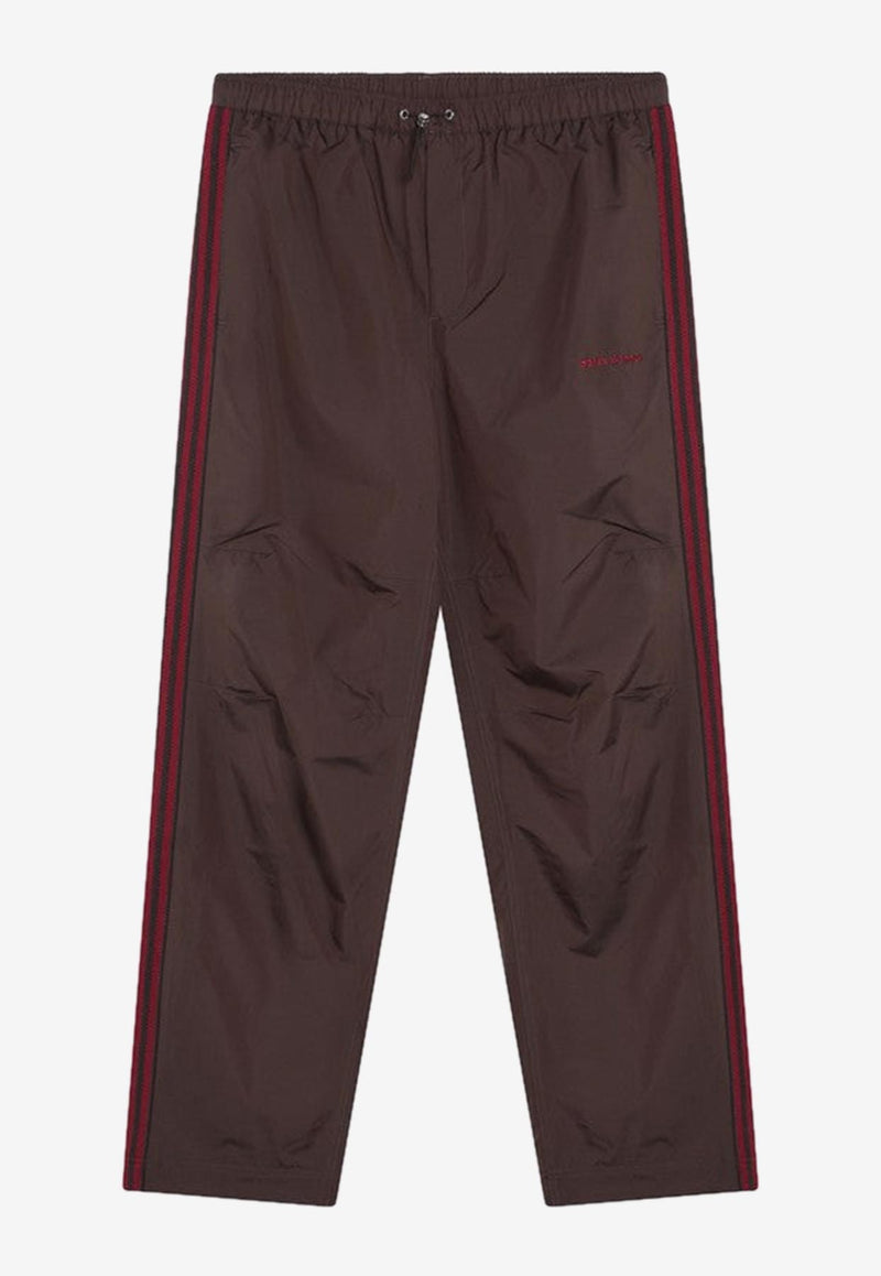 Adidas Originals X Wales Bonner Embroidered Logo Track Pants Brown JJ2930PL/P_ADIST-NB