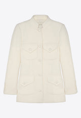 Liberowe Raja Signature Fine Tweed Jacket JKT1FTIIVORY