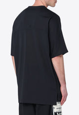 Y-3 Mesh Stripes T-shirt Black JL8312CO/Q_ADIDY-BLK