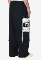 Adidas  Logo-Printed Track Pants JN3704PL/Q_ADIDY-BLK