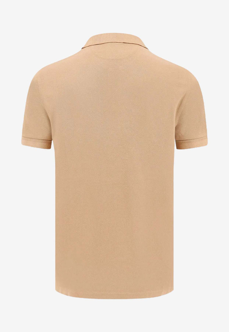 Tom Ford Short-Sleeved Polo T-shirt JPS002-JMC007S23 JB548 Beige