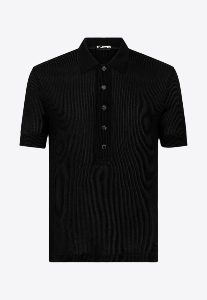 Tom Ford Luster Rib Polo T-shirt JPS008-JMV010F23 LB999