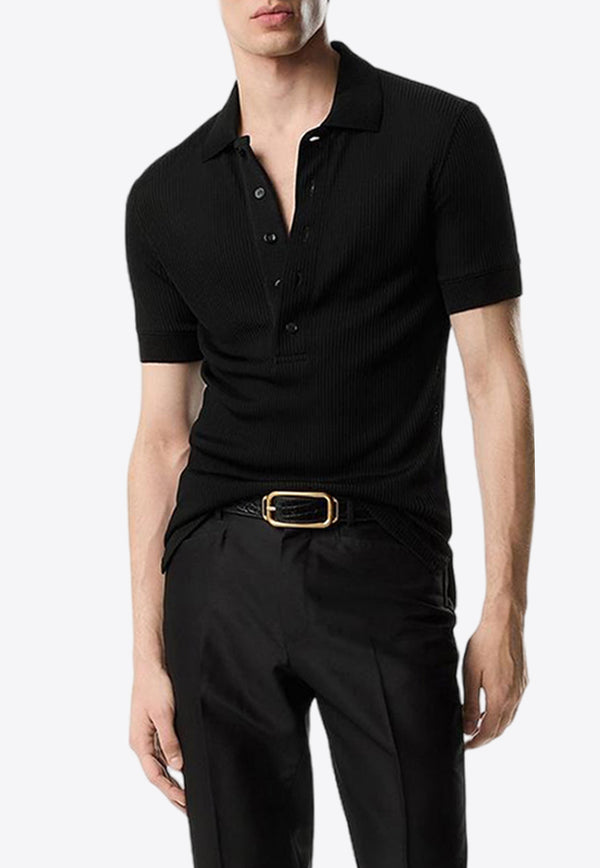 Tom Ford Luster Rib Polo T-shirt JPS008-JMV010F23 LB999