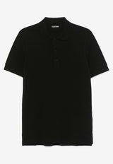 Tom Ford Short-Sleeved Polo T-shirt JPS011-JMT009S25 LB999 Black