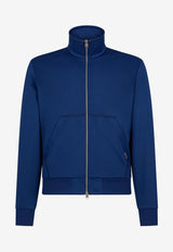 Tom Ford Zip-Up Track Jacket JZL001-JMN001S23 HB745 Blue