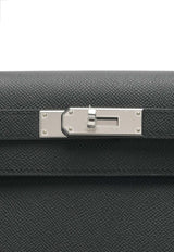 Hermès Kelly 28 Sellier in Black Epsom Leather with Palladium Hardware K28SBELPHW