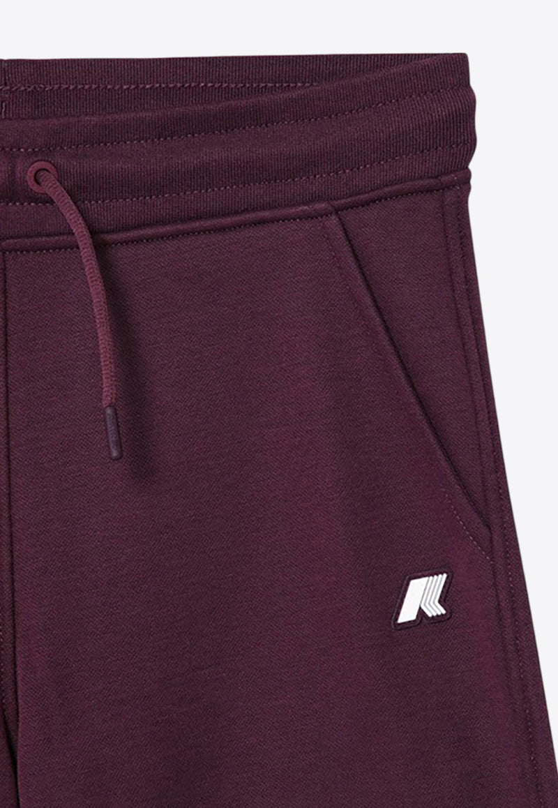 K-Way Kids Girls Gin Sports Pants Purple K3131PW-ACO/P_KWAY-XB4