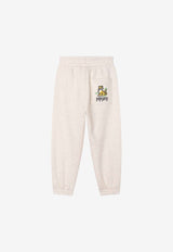 Kenzo Kids Boys Elasticated-Waistband Track Pants K54014-BCO/N_KENZO-22C