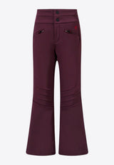 Perfect Moment Kids Girls Aurora Flared Pants Burgundy K6000437BURGUNDY