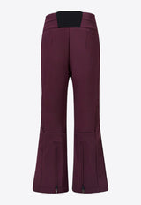 Perfect Moment Kids Girls Aurora Flared Pants Burgundy K6000437BURGUNDY