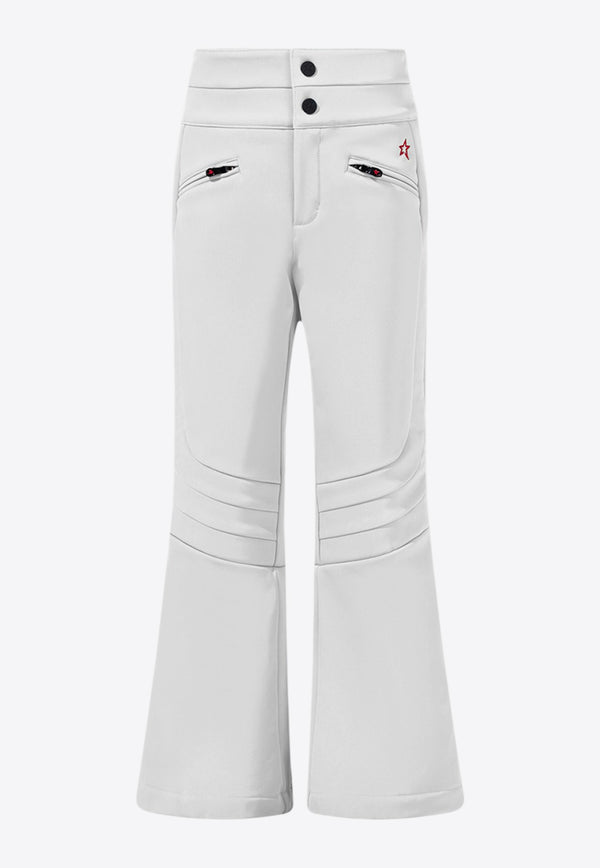 Perfect Moment Kids Girls Aurora Flared Pants White K6000437WHITE