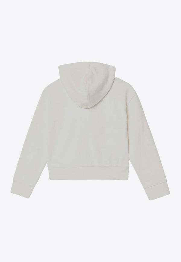 K-Way Kids Girls Divine Zip-Up Sweatshirt White K7125HW-BCO/P_KWAY-X42