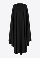 Tom Ford Asymmetric Silk Kaftan KF0039-FAX1266 LB999 Black