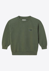 American Vintage Kids Boys Izubird Sweatshirt Green KIZU03BH24CO/P_AMERI-KAKVIN