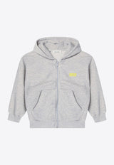 American Vintage Kids Boys Kodytown Zip-Up Hoodie Gray KKOD03DH24CO/P_AMERI-POL