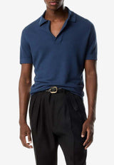 Tom Ford Silk-Blend Short-Sleeved Polo T-shirt KPS010-YMS039S24 HB702