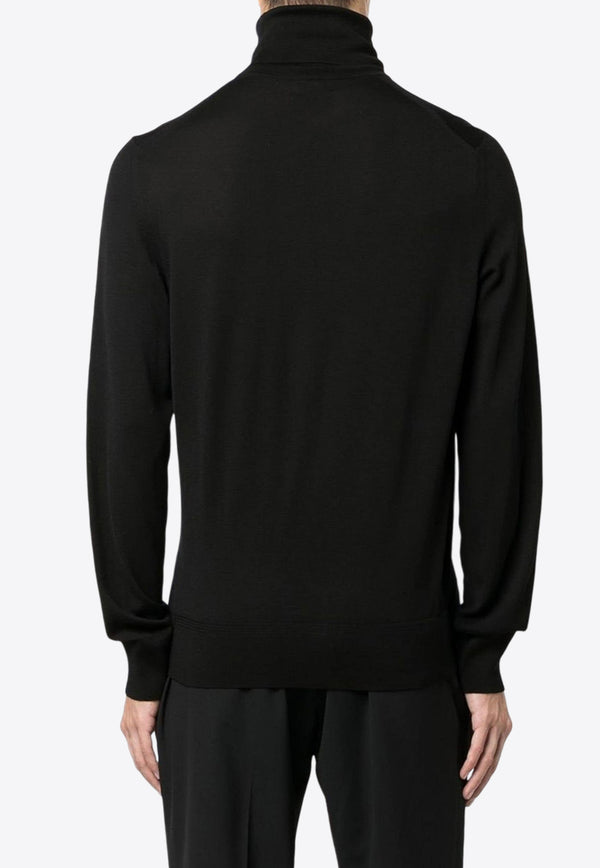 Tom Ford Turtleneck Wool Sweater KRL004-YMW010S23 LB999 Black