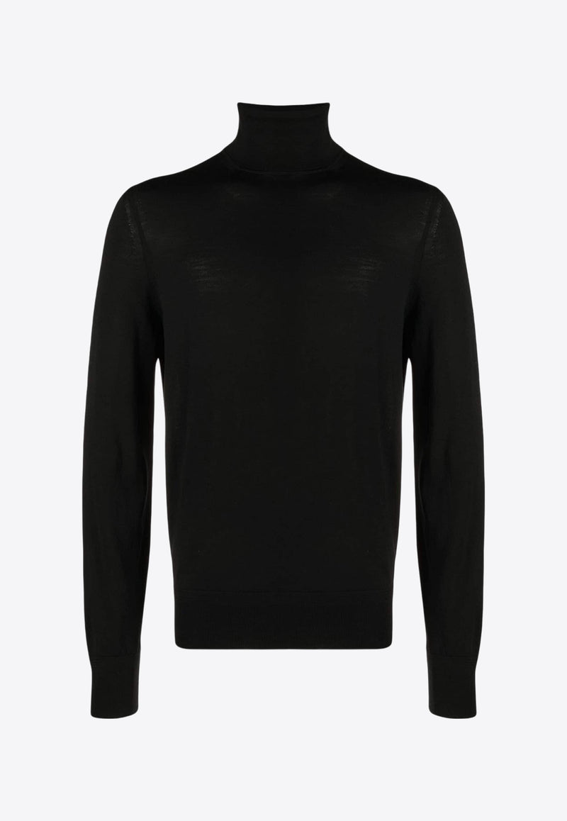 Tom Ford Turtleneck Wool Sweater KRL004-YMW010S23 LB999 Black