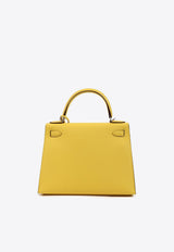 Hermès Kelly 28 in Jaune De Naples Epsom Leather with Palladium Hardware