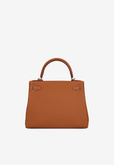 Hermès Kelly 28 in Gold Togo Leather with Palladium Hardware