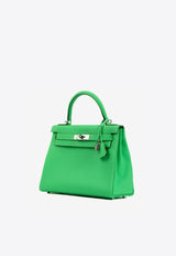 Hermès Kelly 28 in Vert Comics Togo Leather with Palladium Hardware