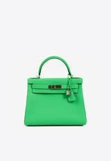 Hermès Kelly 28 in Vert Comics Togo Leather with Palladium Hardware