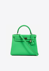 Hermès Kelly 28 in Vert Comics Togo Leather with Palladium Hardware