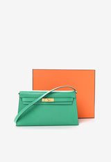 Hermès Kelly Elan in Menthe Chevre Chamkila Leather with Gold Hardware