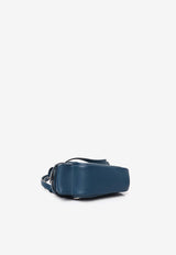 Hermès Kelly Jump Backpack in Bleu de Prusse Swift Leather with Palladium Hardware