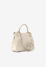 Hermès Kelly Retourne 28 in Craie Togo Leather with Gold Hardware