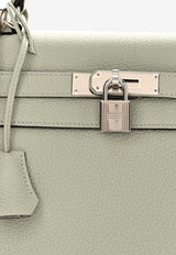 Hermès Kelly Retourne 28 in Gris Neve Togo Leather with Palladium Hardware