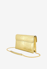 Tom Ford Snakeskin-Effect T-Logo Shoulder Bag L1735-LCL129X 1Y014