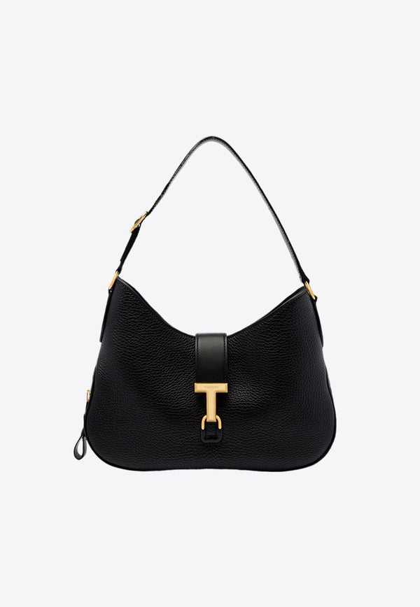 Tom Ford Medium Monarch Leather Hobo Bag L1760-LCL387X 1N001