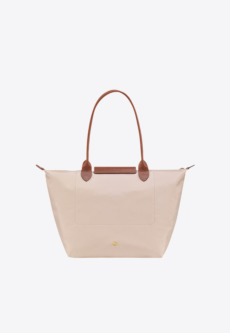 Longchamp Large Le Pliage Tote Bag Cream L1899089/Q_LONG-P71