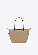 Longchamp Large Le Pliage Energy Canvas Tote Bag Gray L1899HSR/Q_LONG-299