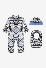 Dolce 
Gabbana Kids Baby Boys Three-Piece Marina-Printed Gift Set L1JO6Z G7L0U HC4XR