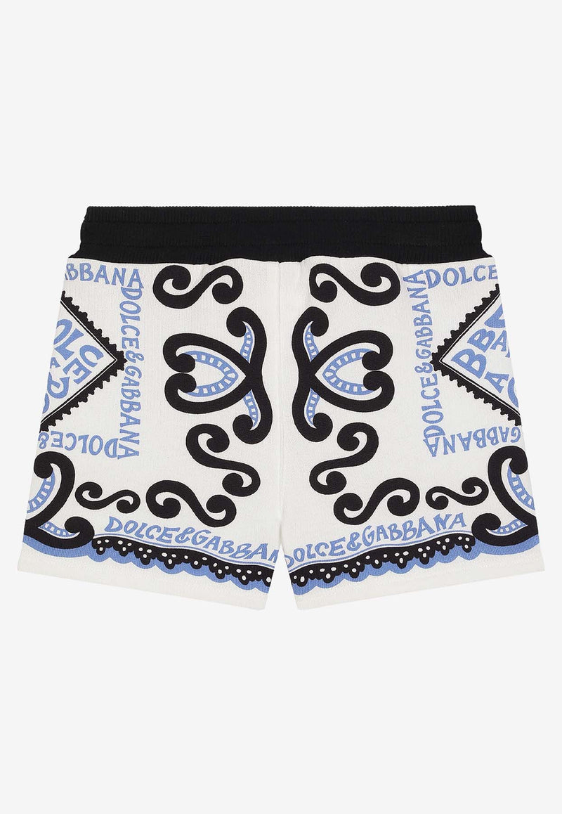 Dolce 
Gabbana Kids Baby Boys Marina-Printed Shorts L1JQR0 G7L0X HC4XR