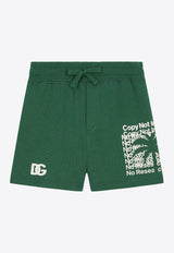 Dolce 
Gabbana Kids Baby Boys Logo Shorts L1JQR9 G7K8E V8433 Green